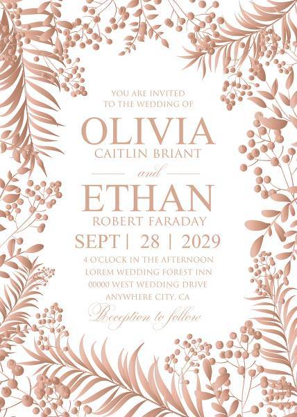 Gold Foil greenery wedding invitation set luxury Save the Date, Invitation cards collection with gold foil Flowers and Leaves and Wreath trendy cover, graphic poster floral brochure, design template invitation editor