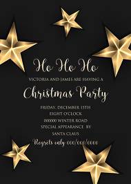 Fir Christmas party invitation tree branch wreath light garland Invitation Poster Sale Banner Flyer greeting 5x7 in card customize online