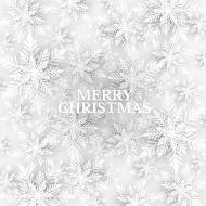 Merry Christmas party invitation white origami paper cut snowflake 5.25x5.25 in maker